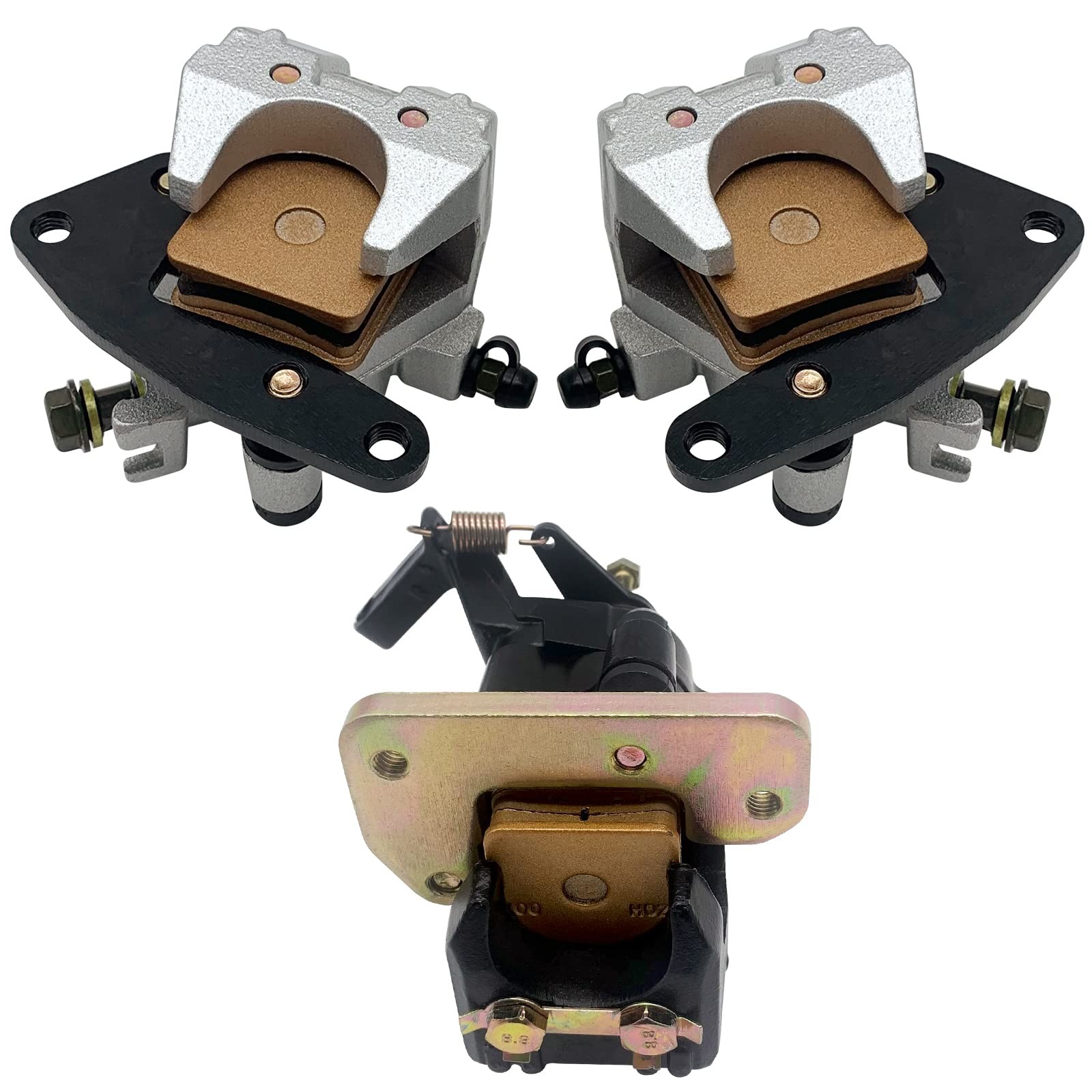 Front Left Right & Rear all Brake Calipers for Honda TRX300 EX Sportrax 19932…