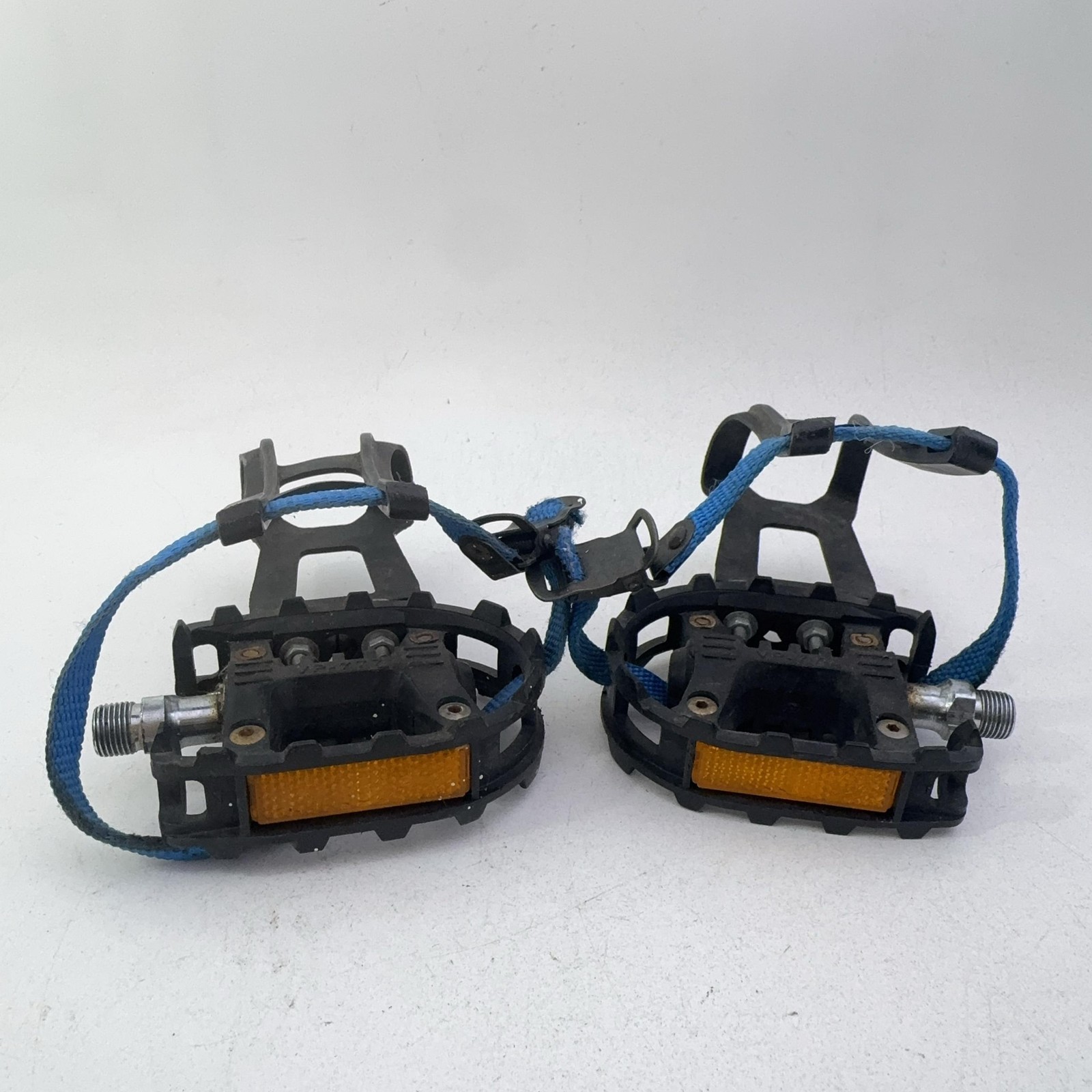 Vintage VP Components VP-747 Black 9/16″ Pedals VP-782 Toe Clips Christophe A22