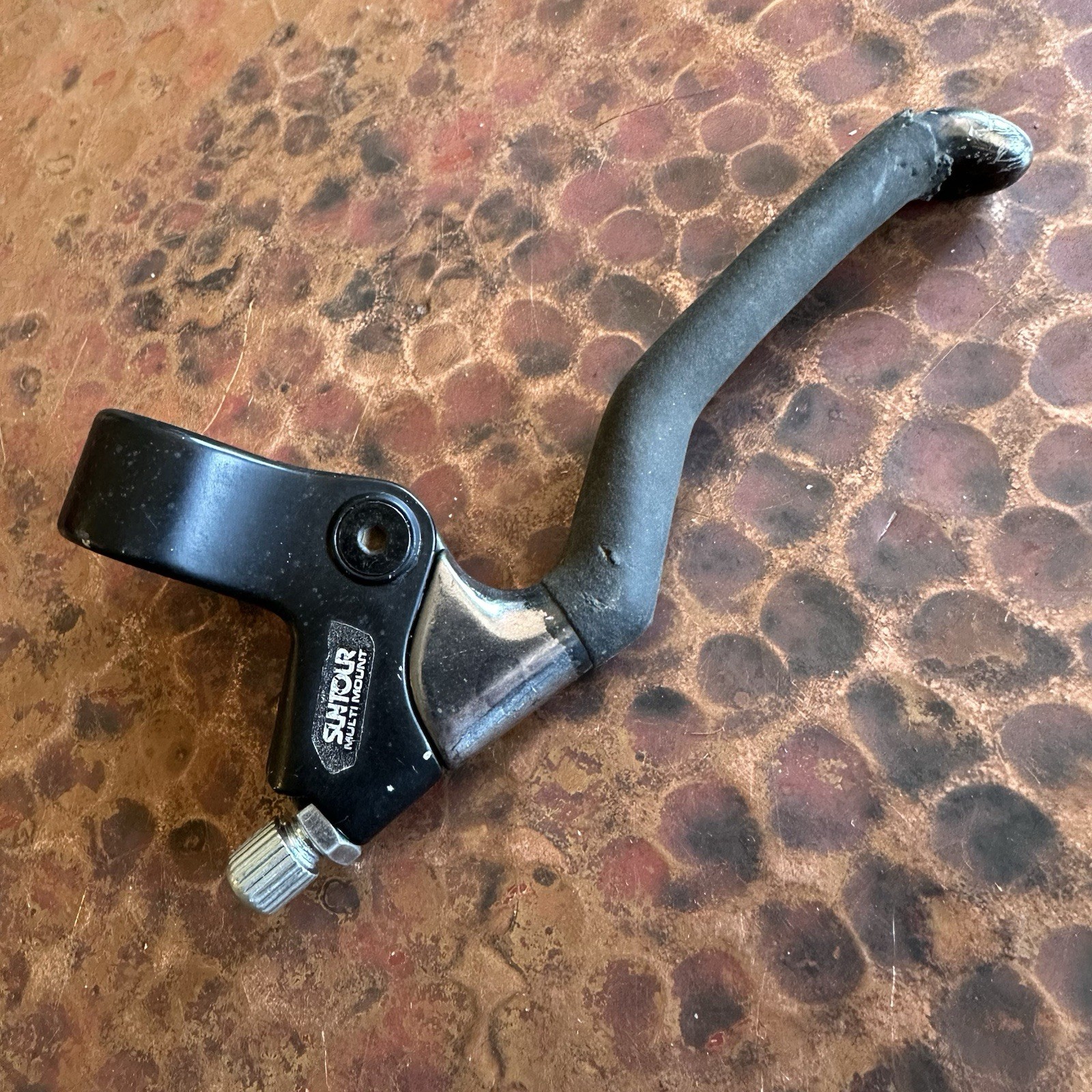 Vintage 90s Suntour XC Pro Multi Mount Mountain Bike Flat Bar Brake Levers Black