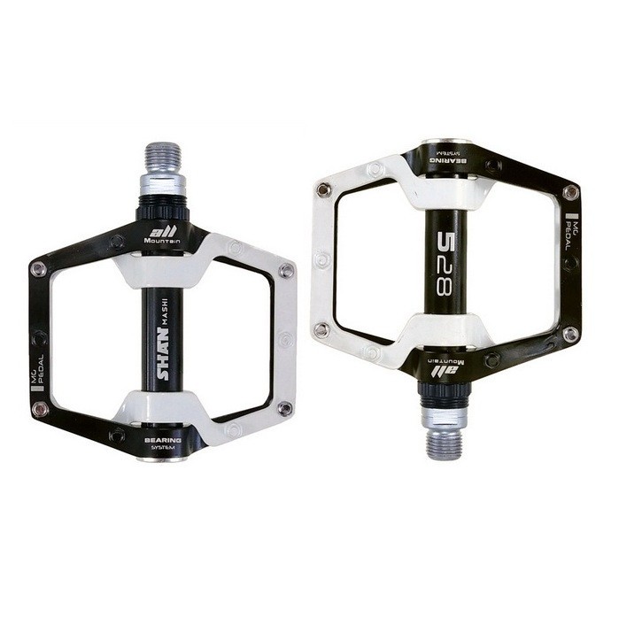 Magnesium Road MTB Mountain Bike XC Bicycle Pedal Bearing Flat platform Pedals