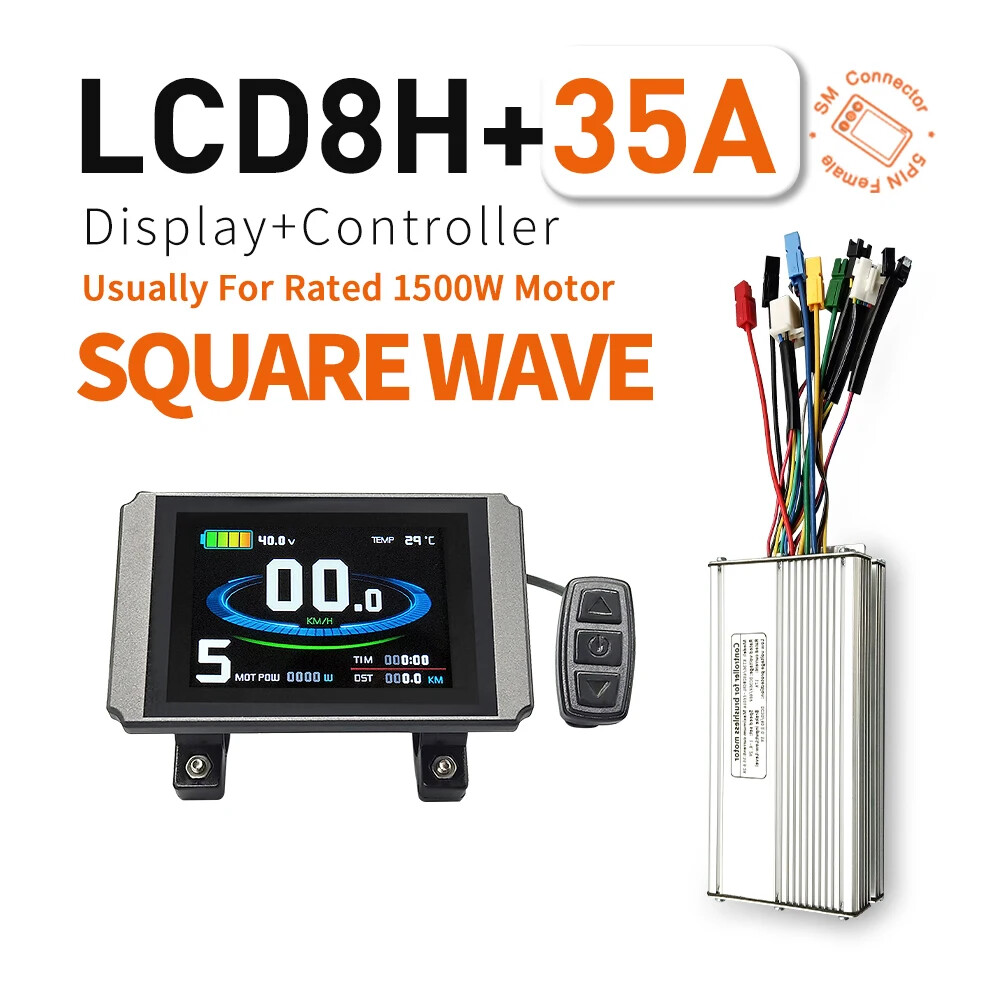 KT Electric Bike 30A 35A 50A 1000W 1500W 3000W Controller 36V/48V LCD Display