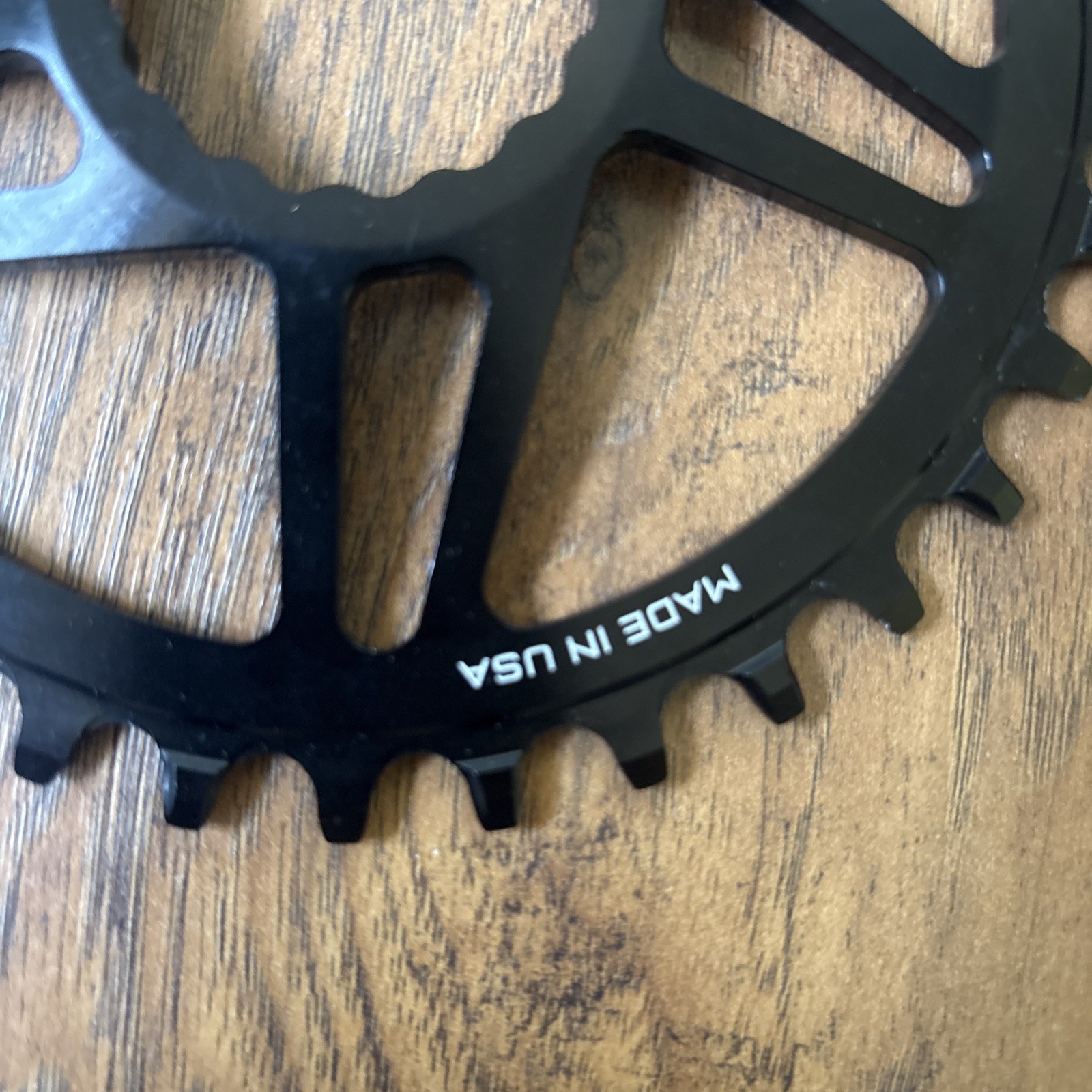 Wolf Tooth Drop-Stop B 34t Direct Mount Chainring for Boost, Aluminum, 3mm