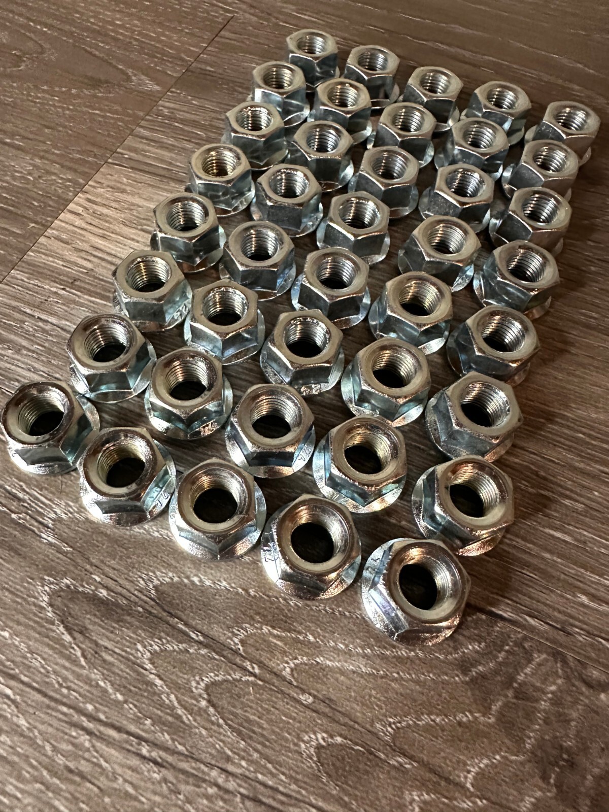 40 Pack Steel 3/8″ X 24 BMX Bike Hub Axle Nuts Haro GT DK Redline 24 TPI