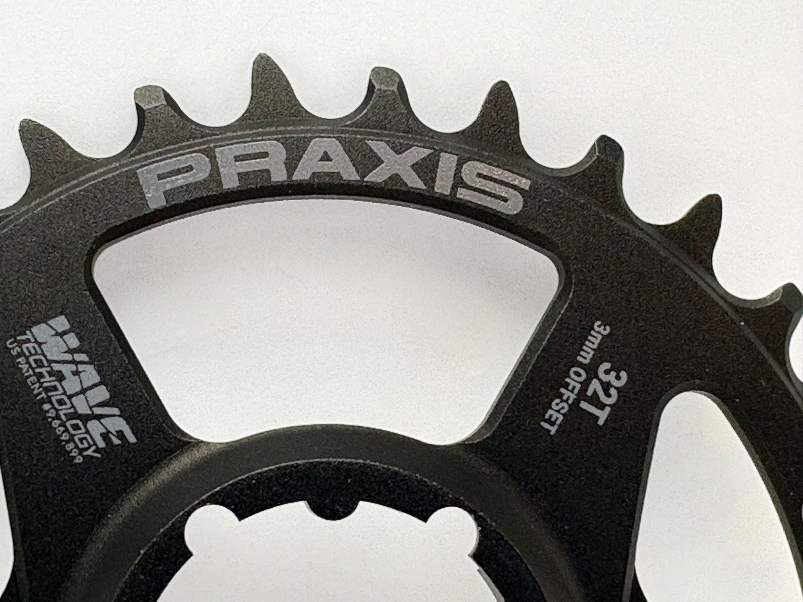 Praxis Direct Mount Front ChainRing 32 Tooth 3mm OffSet for 11 Speed Wave1x
