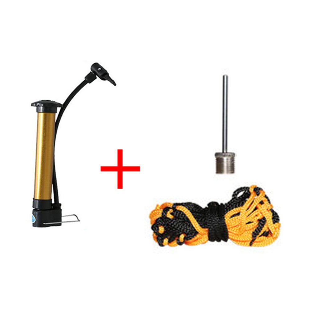 High Efficiency Portable Bike Pump for On-the-Go Tire Inflation and Ball Use
