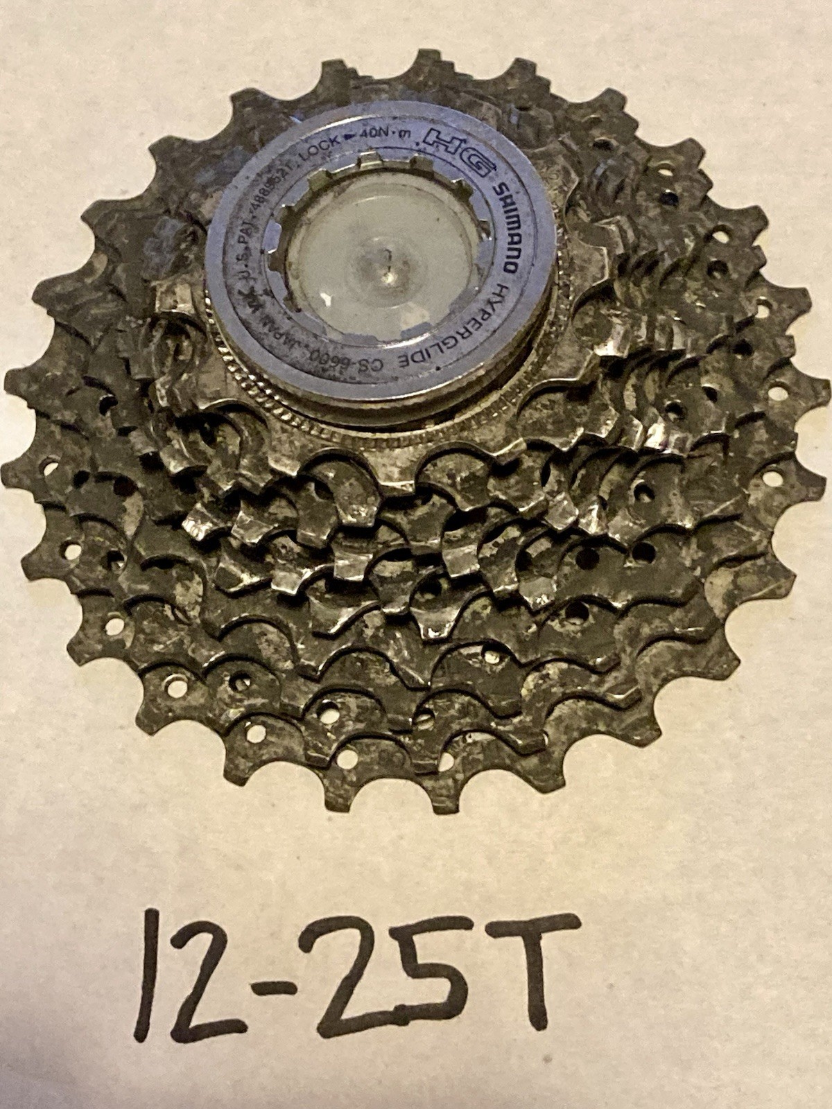 Lot of 4 Shimano 10-Speed Road Cassettes, CS-6600/CS-5700, 12-23, 12-25 & 12-27!