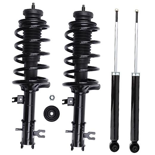 Front and Rear Pair Complete Struts Spring Assembly Shock Absorber