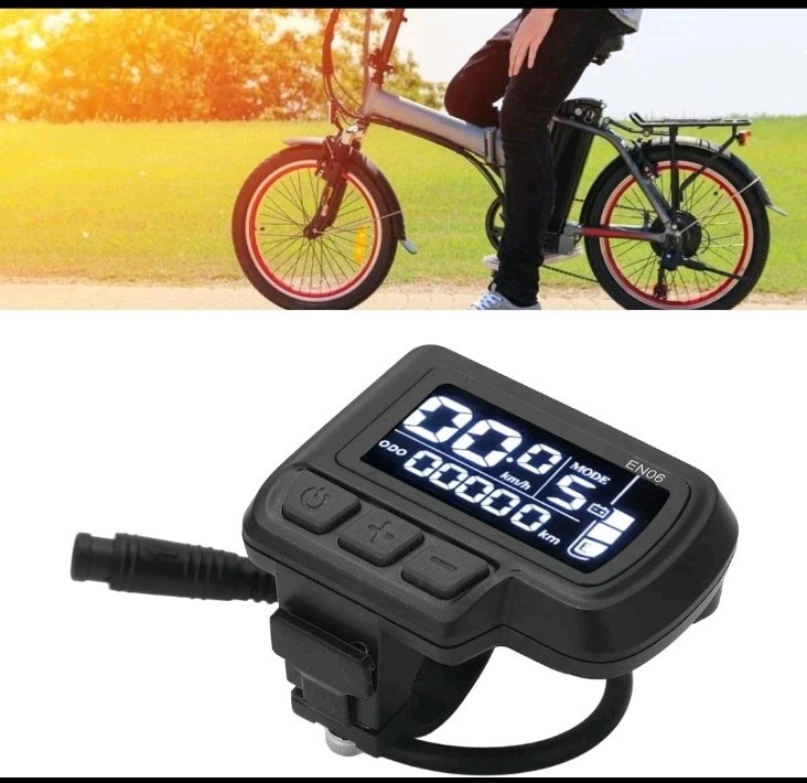 E-Bike EN06 LCD Display 36V 6 pin waterproof connector, New condition- No Box