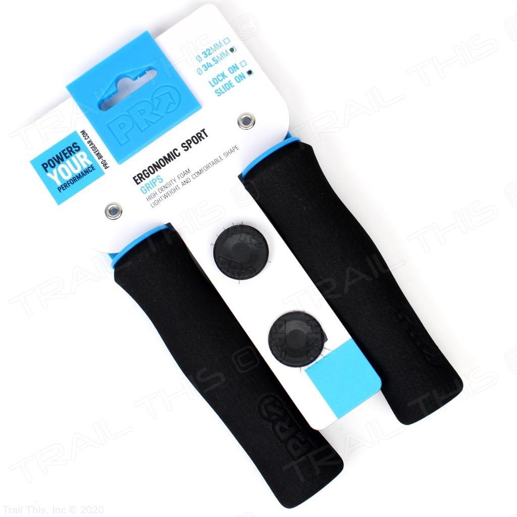 Shimano PRO Ergo Sport Foam Bicycle Grips Black 34.5mm / 133mm for MTB Hybrid