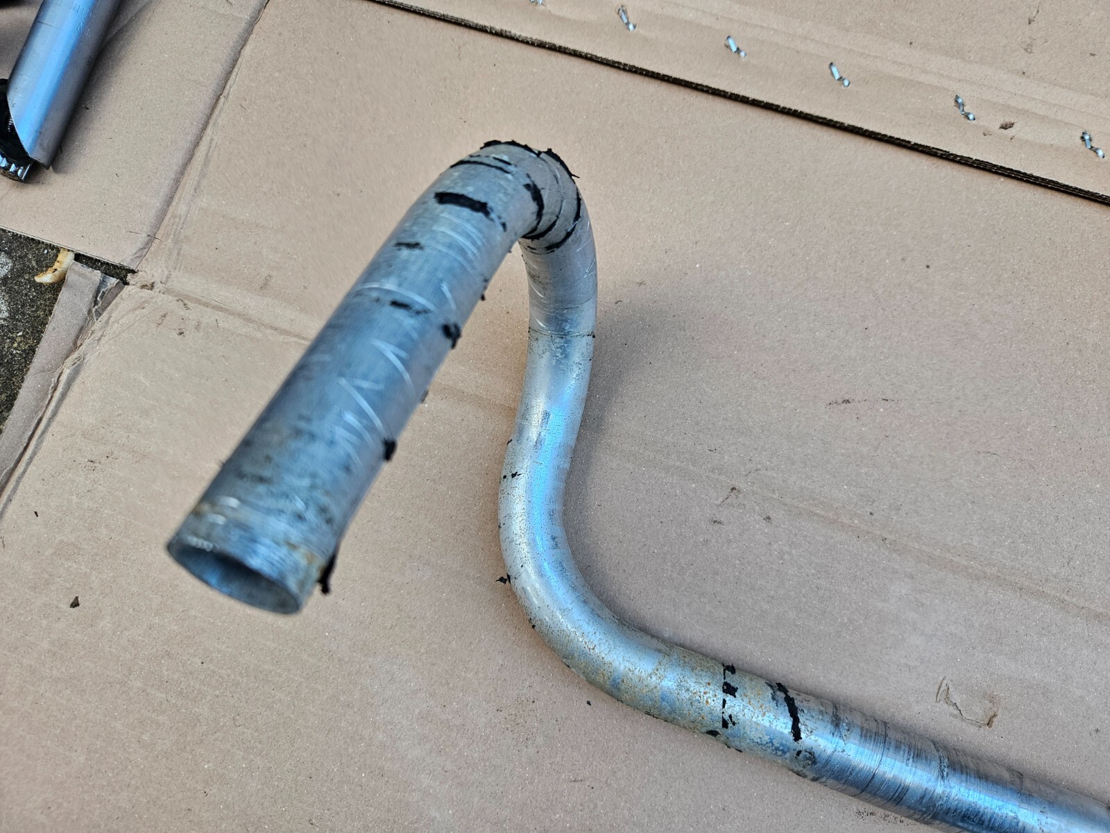 Vintage 70s Italian Road Bike Drop Bars Aluminum 395mm Wide 26.0mm Clamp