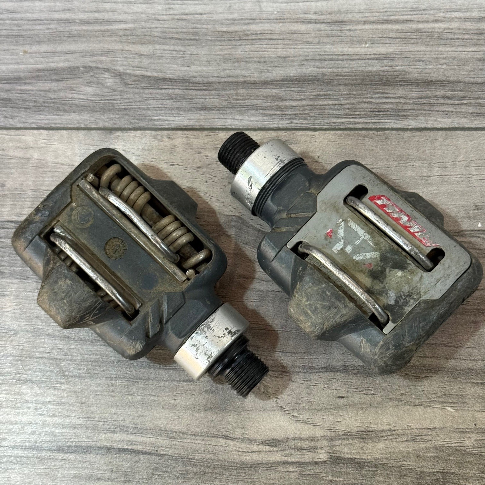Time ATAC MTB Composite Mountain Bike Clipless Pedals Gray MISSING PLATFORM