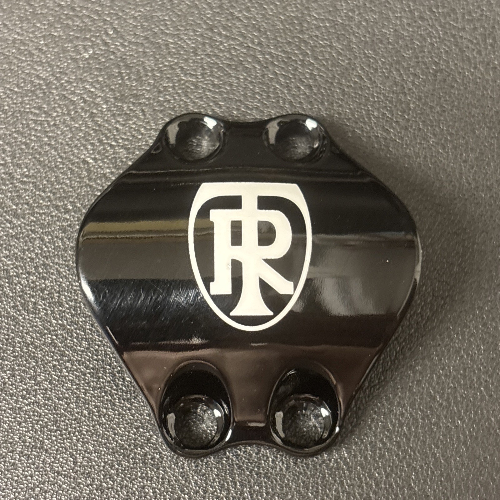 Ritchey 4-Axis Bicycle Stem Replacement Face Plate – Gloss Black