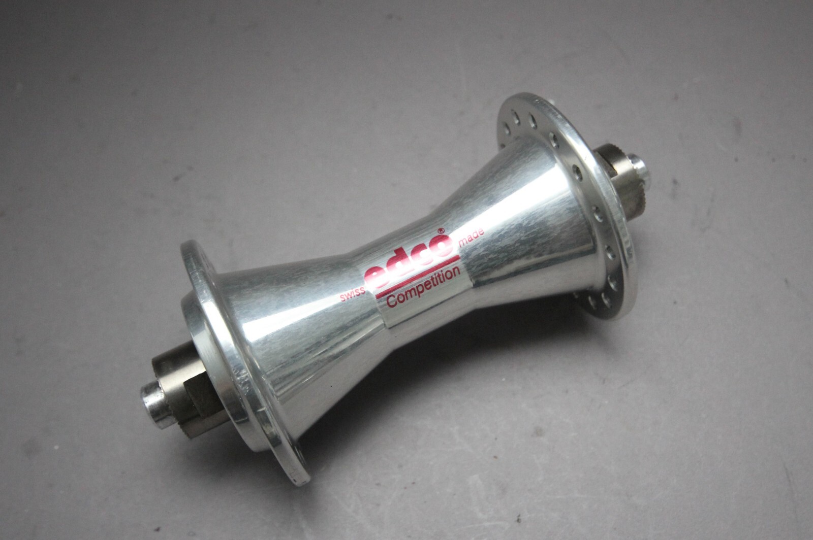 EDCO Competition Front Hub / Silver / 32 H / 197g / Nabe Swiss Made