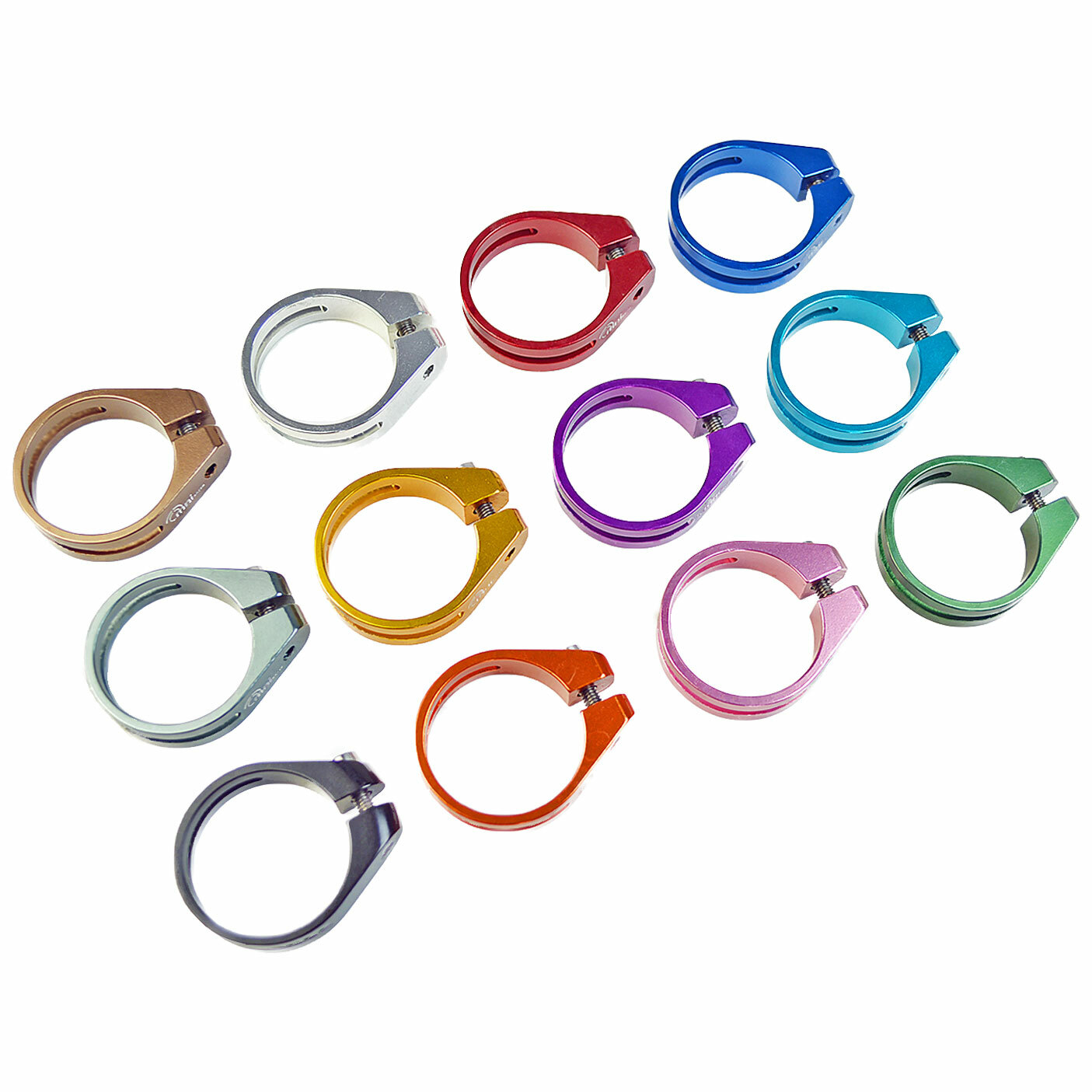 OMNI Racer WORLDS LIGHTEST Alloy Seatpost Clamp: JUST 10.8 grams!!! 31.8-32mm