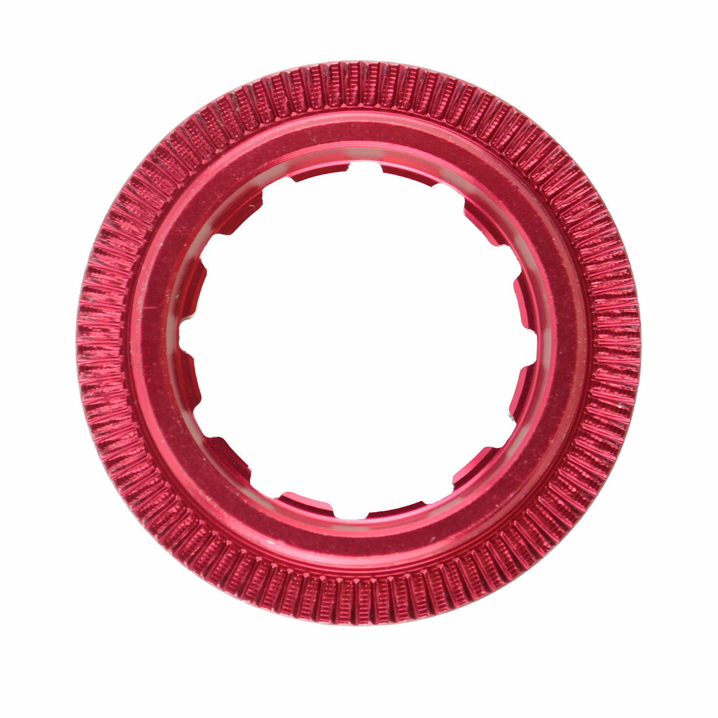 OMNI Racer Worlds Lightest Cassette Lockring Fits Sram, Shimano: 12/13T RED