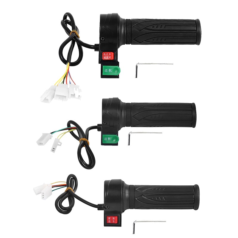 Accelerator Throttle Handle Grip Electric Bike Scooter Bicycle Speed Controller