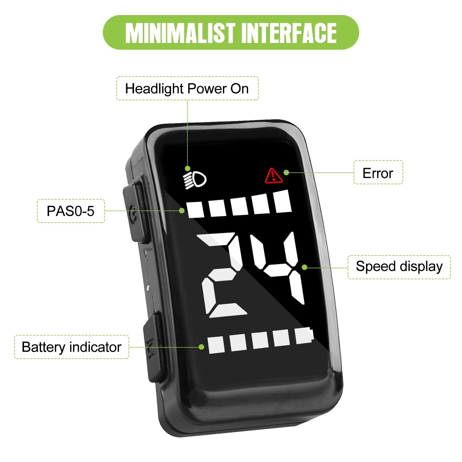 DZ40 Ebike Display for BAFANG Mid Drive Motor UART Protocol Bicycle/wheel hub