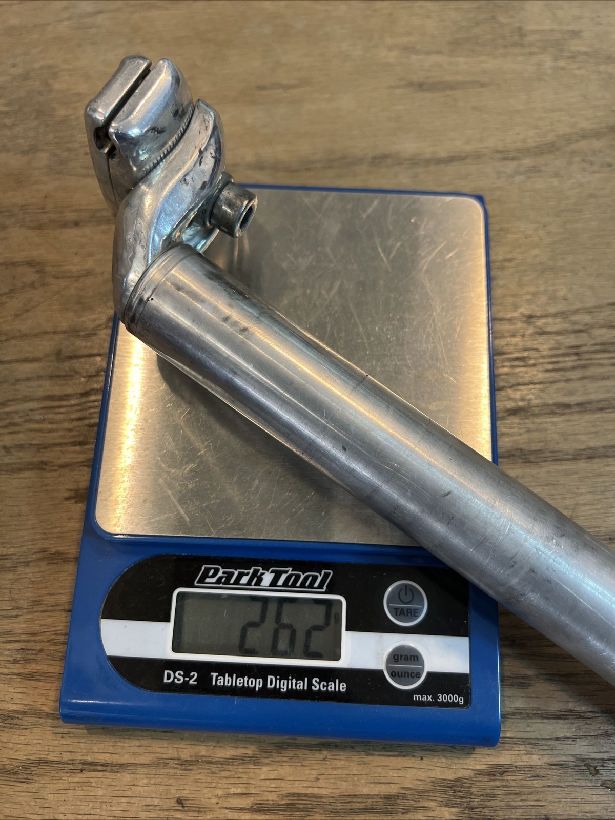 Classic OEM Seat Post 27.2mm 240mm 25mm offset 262g Silver