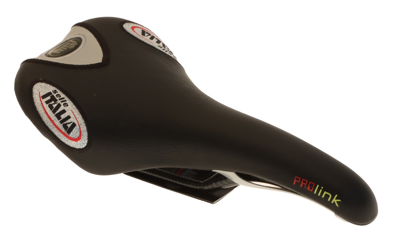 Selle Italia ProLink Saddle Manganese Rails Black Smooth Leather NIB NOS NEW