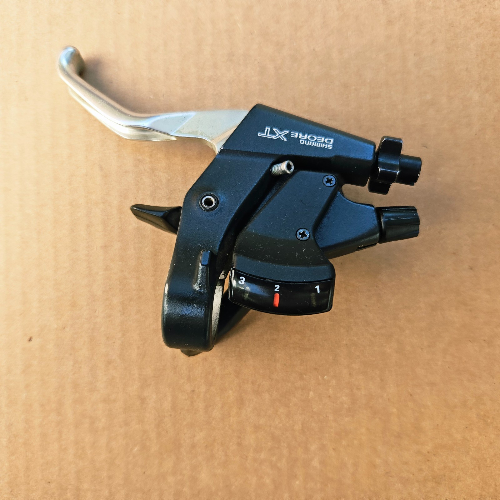 Vintage Shimano Deore XT Left STI Shifter 3 Speed Triple ST-M739 Japan