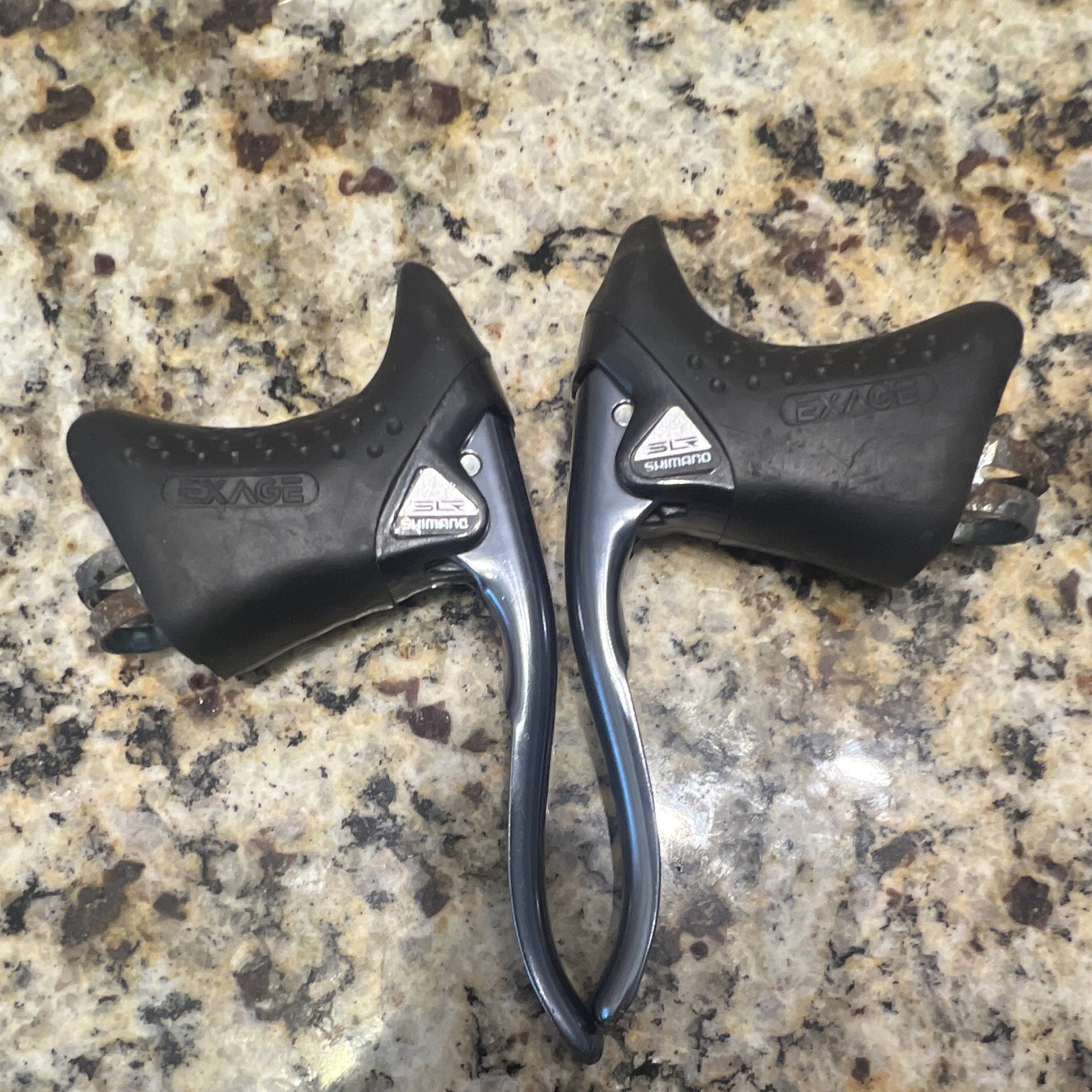Shimano Exage BL-A351 Brake Levers Drop Bar Pair Black/Gray