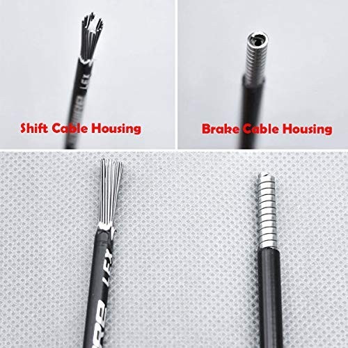 Jagwire 4mm x 50ft Bicycle Shift Cable Housing with 50 End Caps