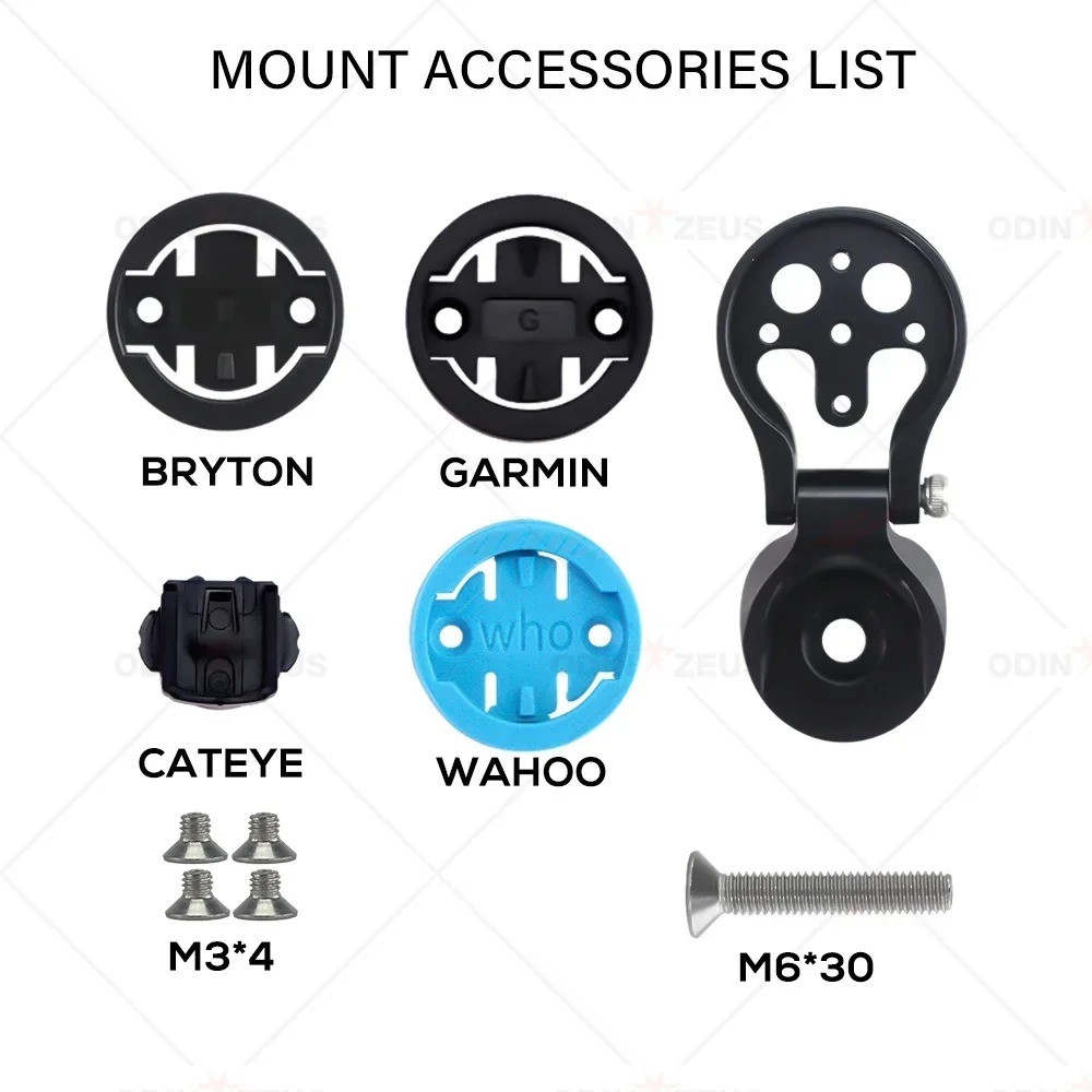 Carbon Fiber MTB Bike Integrated Handlebar Matte 35*720mm with Computer Mount