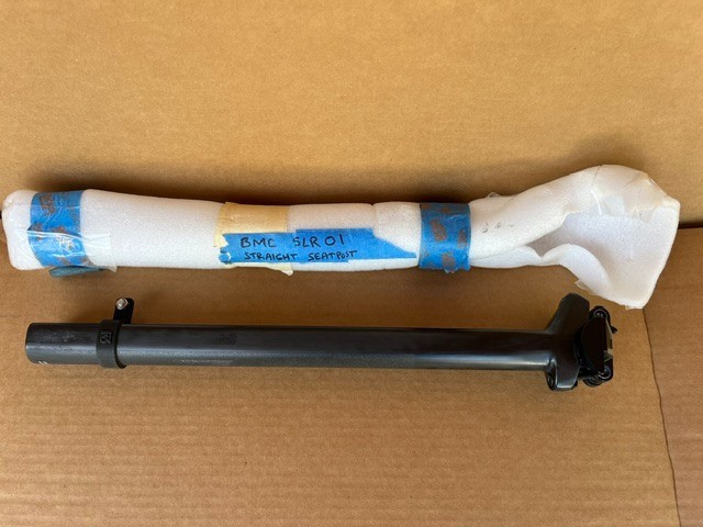 BMC bicycle carbon D shaped seat post 380mm straight SLR 01 seatpost