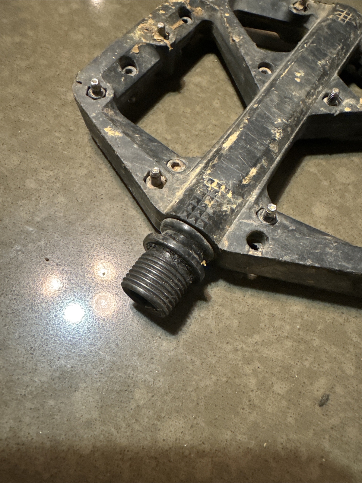 Crank Brothers Stamp 1 Mountain Bike Pedals – BLACK Large Right Only