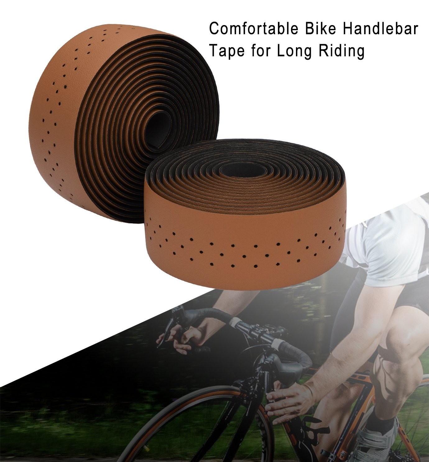 TOPCABIN® Camouflage Series Comfort Gel Road Bike Handlebar Tape Bike Bar Tape