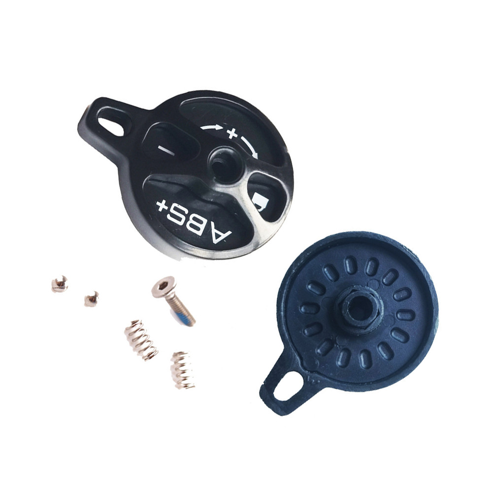 For Mountain Bike Shoulder Lock Switch Aluminum 5x5x3cm Red Black Blue