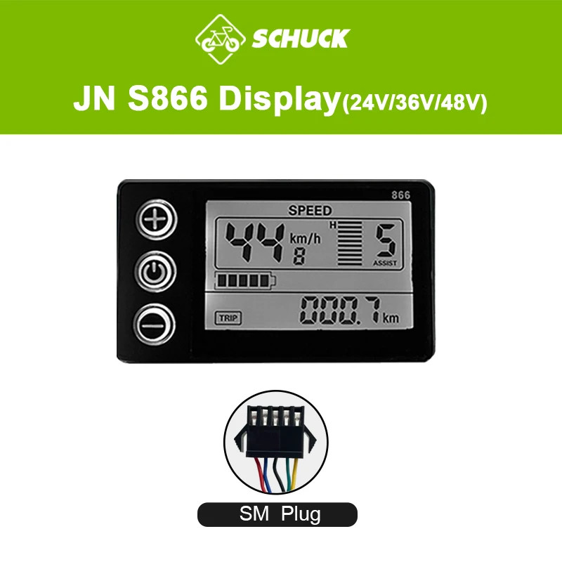 24V 36V 48V JN LED/LCD E-bike Display Group Electric Bicycle Control Panel