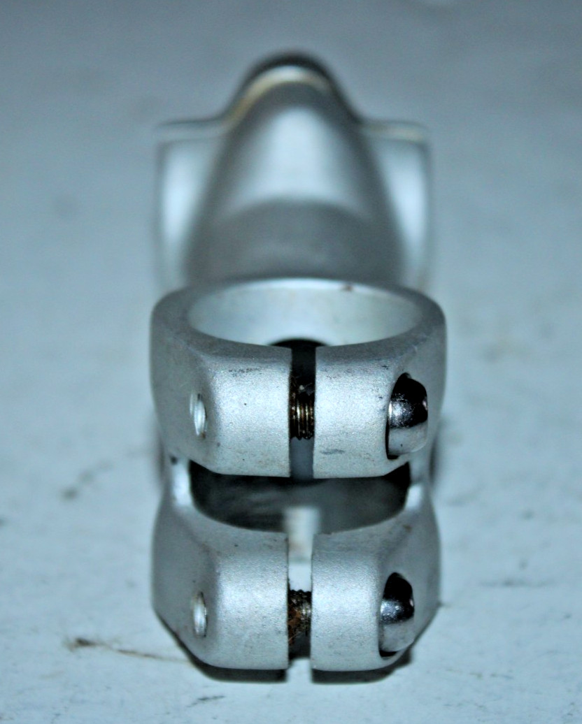 Trek Icon 1 1/8″ Threadless Bike Stem 75mm +/-15º 25.4mm Silver MTB Gravel Cafe~