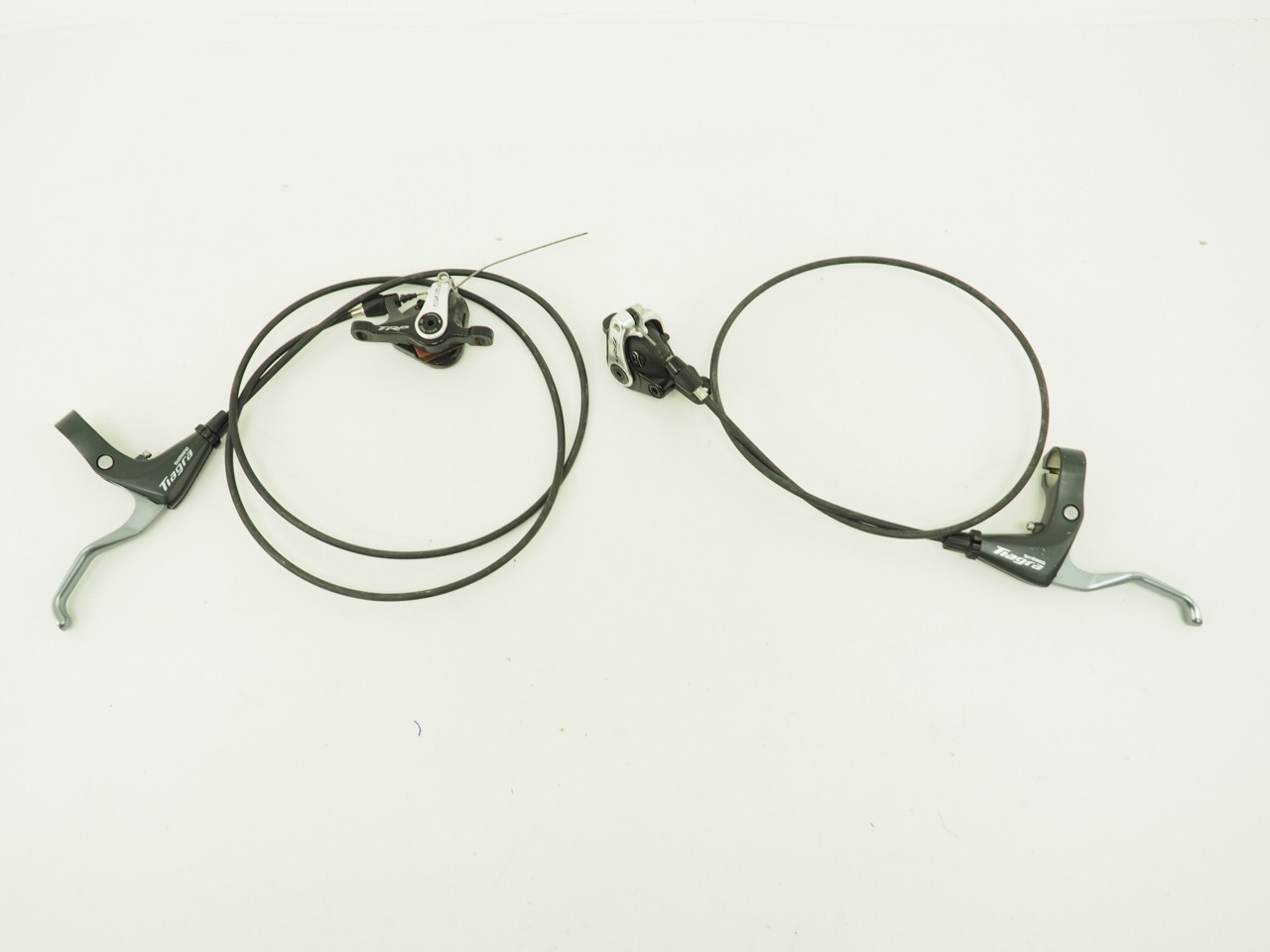 Shimano Tiagra BL-4700 Flat Bar Brake Lever Set w/ TRP MD-C605 Disc Calipers