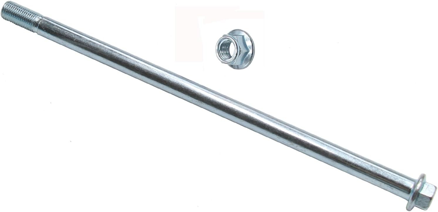 Lightweight Aluminum 12mm Rear Axle 255mm – Perfect for 50cc to 125cc Dirt Bikes