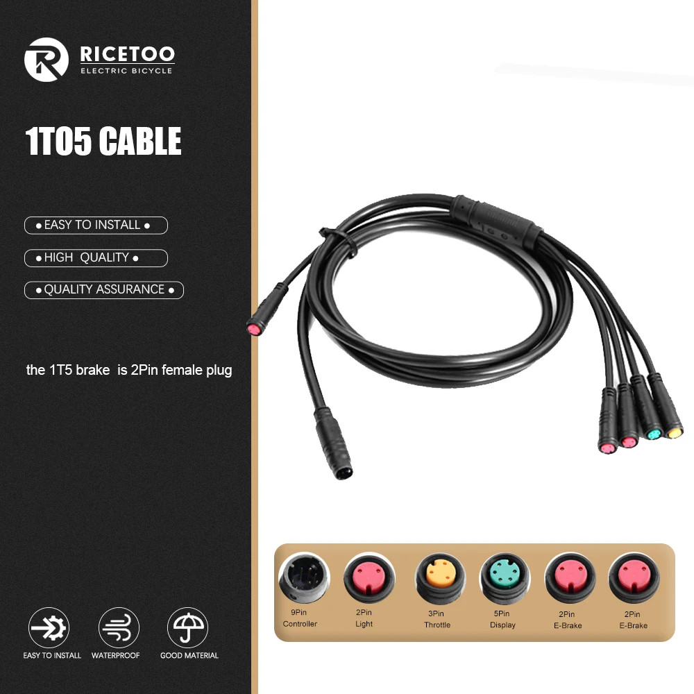 Ebike Controller 17A – 40A Three-Mode Sine Wave 24V36V48V Brushless Controller