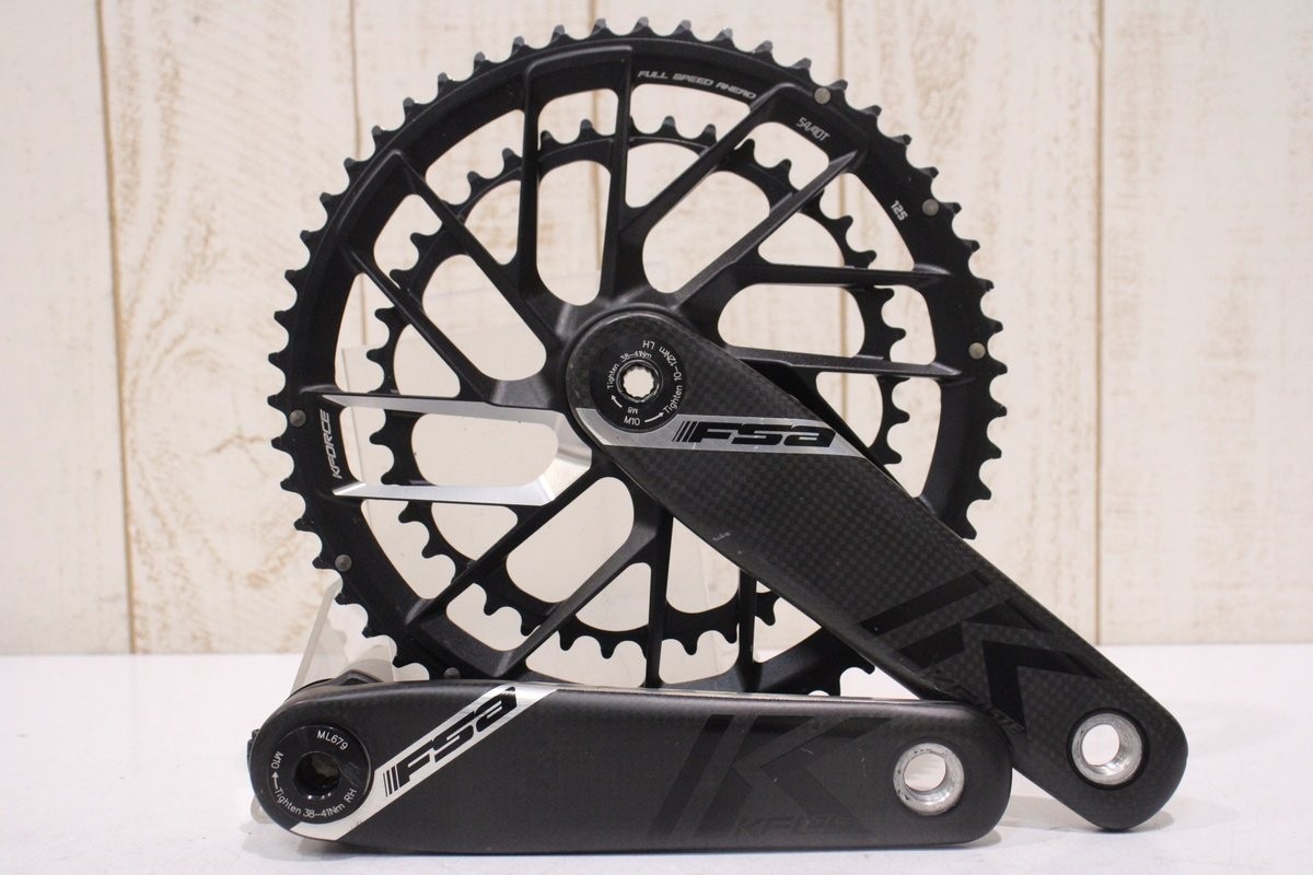 FSA K-FORCE TEAM EDITION 170mm 54/40T 2x12s Carbon Crankset BCD:110mm