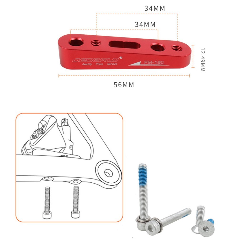 Upgrade Your Bike’s Disc Brake System with Flat Mount Post Mount Brake Adapter