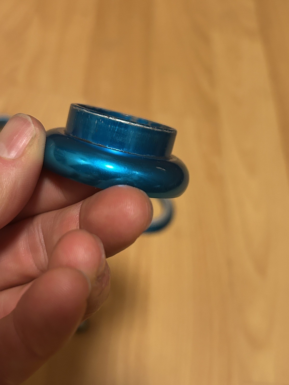 Vintage Early 1990’s Chris King TURQUOISE 1-1/8″ NO LOGO Headset RARE 90s MTB 👀