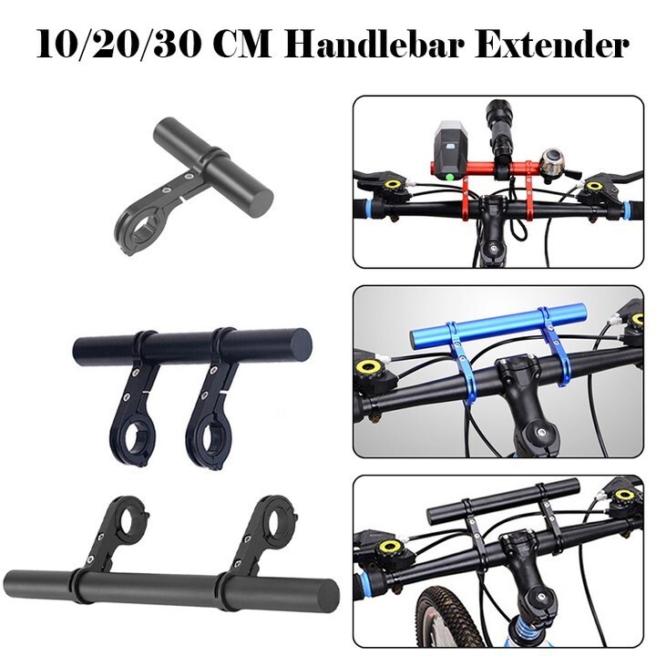 10cm/20cm/30cm Handlebar Extension Bicycle Mount Bike Bracket Extender Holder