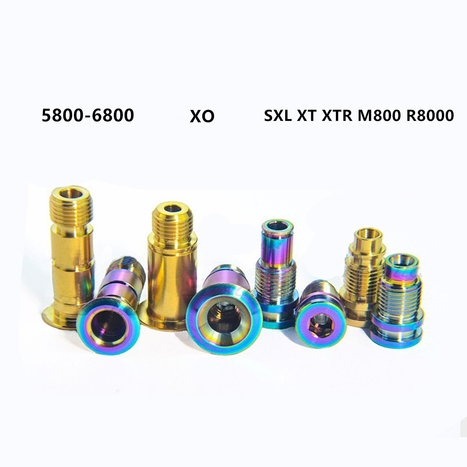 For 5800 6800 SLX XT XTR M8000 R8000 M7100 Titanium Rear Derailleur Bolt Shaft