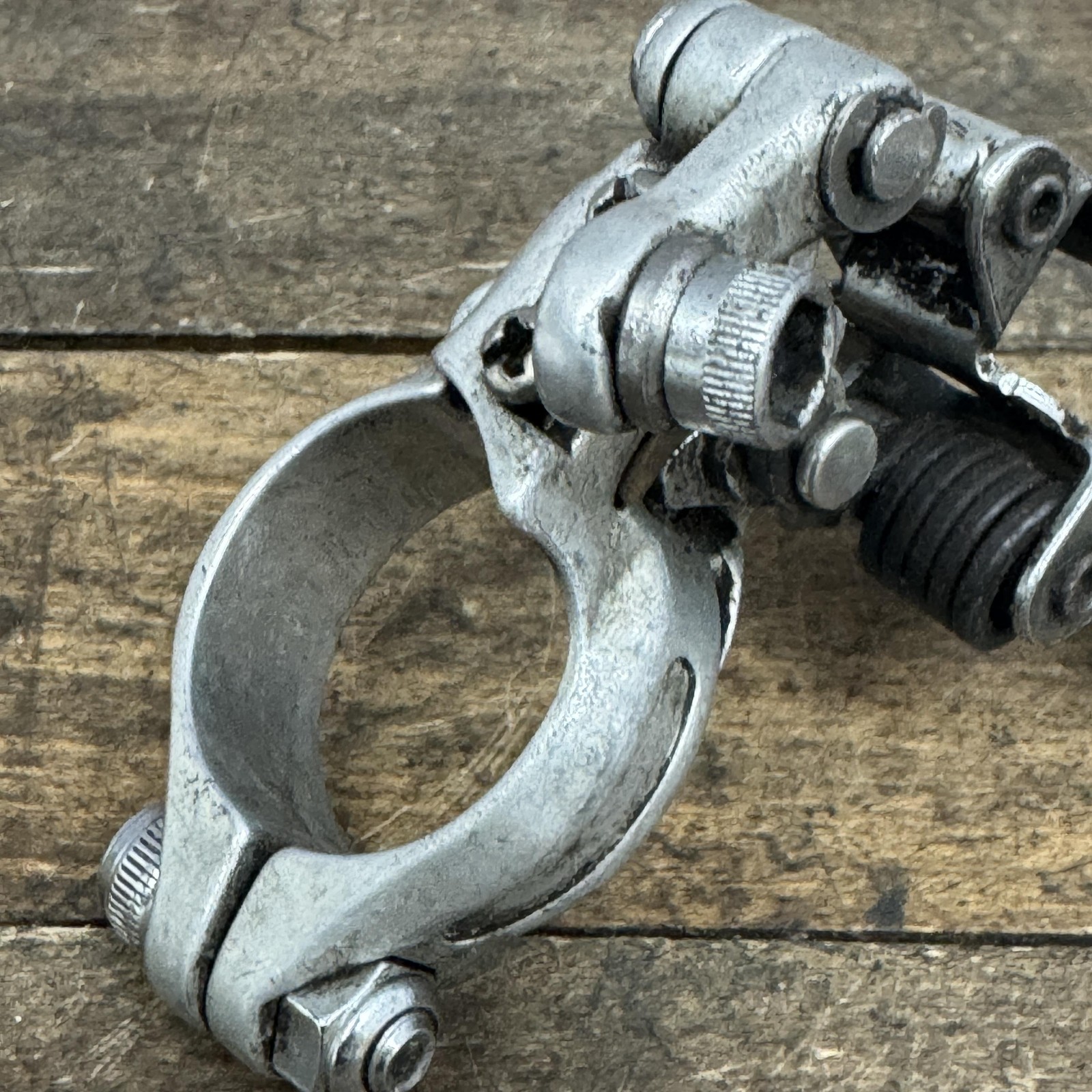 Vintage Shimano 600 Arabesque Front Derailleur 28.6 Clamp Double Japan Road Earl