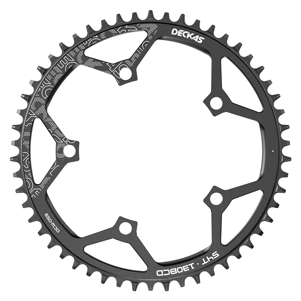 DECKAS 130BCD Chainring Bike Narrow Wide Chainwheel 50-58T for 7 8 9 10 11 Speed