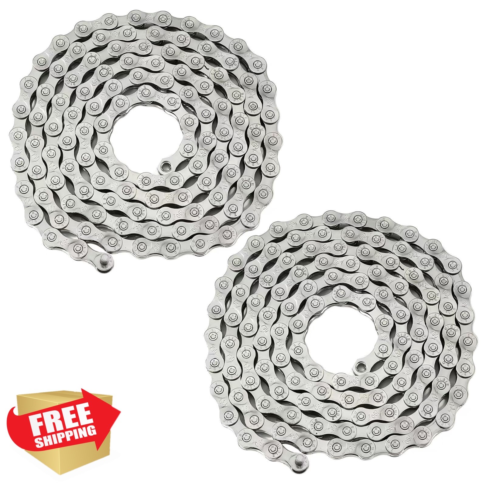 SHAWZK 2Set-6/7/8S Bike Chain