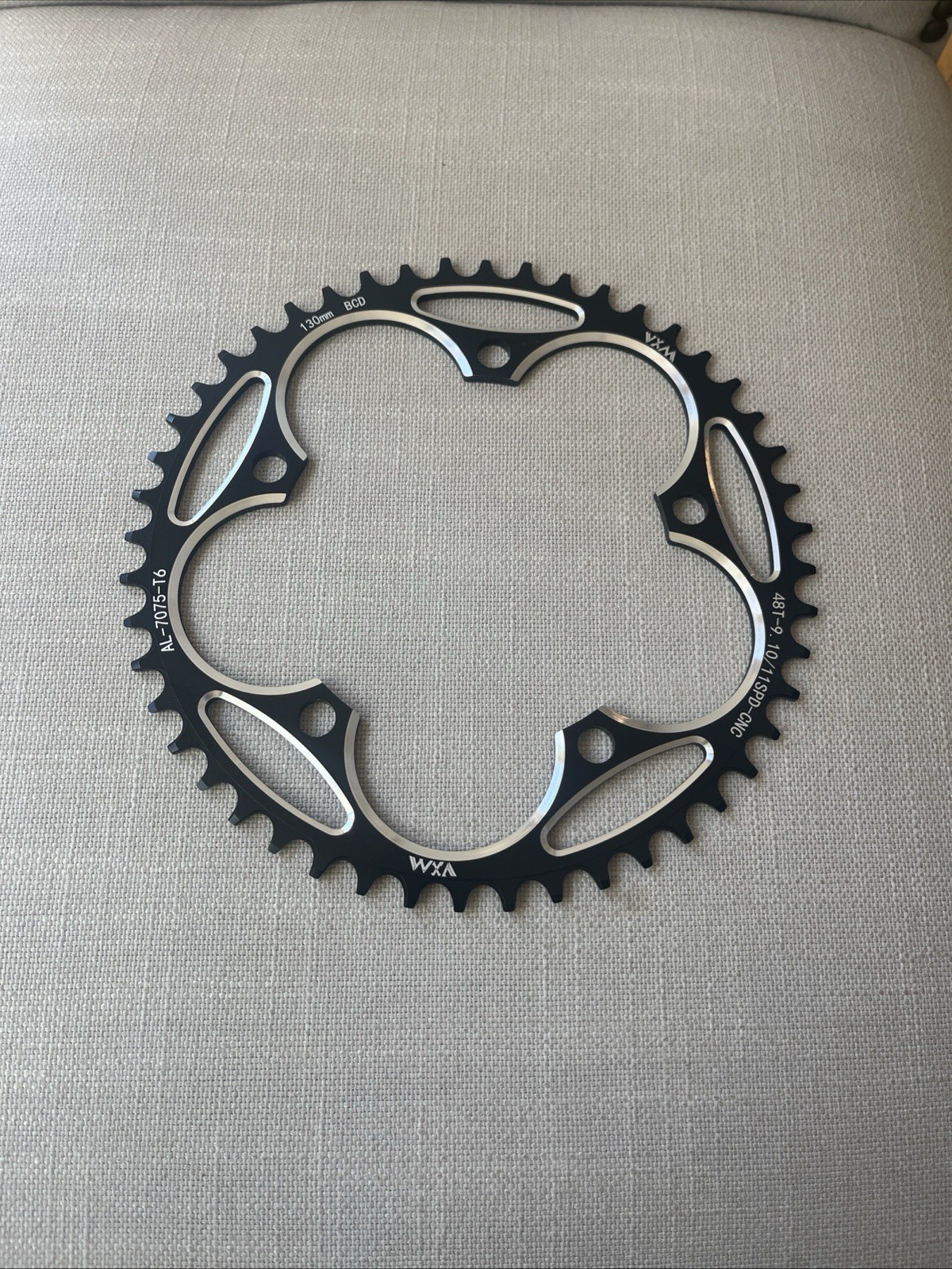 YBEKI 130BCD Chainring CNC Aluminum Narrow-Wide 8-12 Speed 48T Round