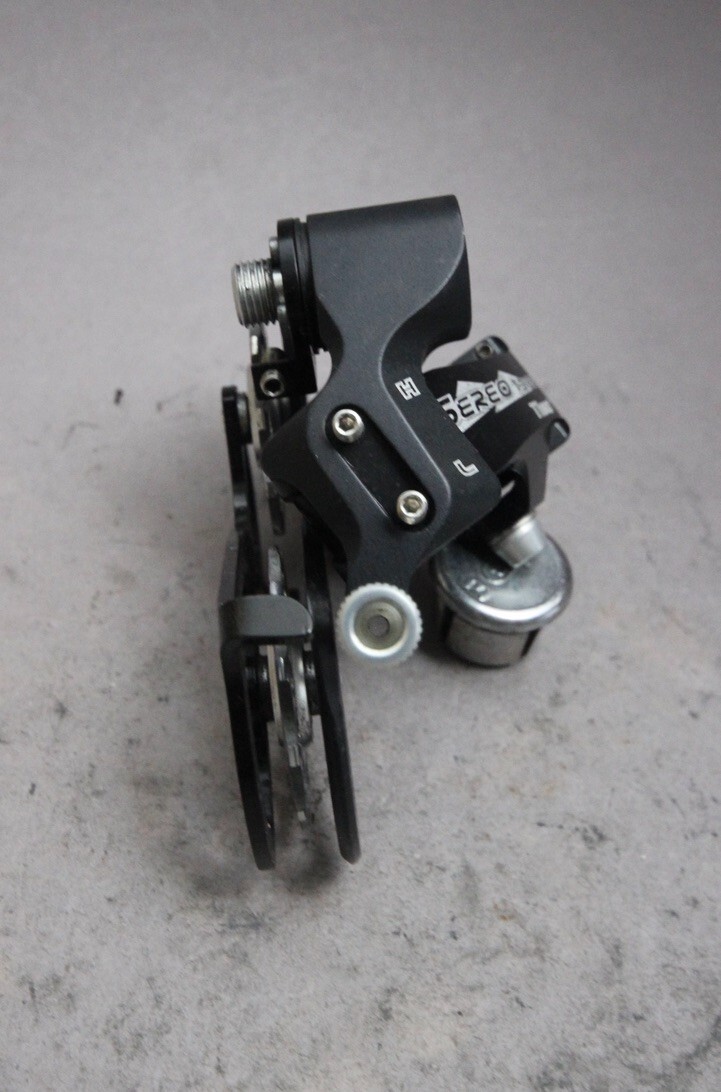 Tiso Sereo 130 Titanium Rear Derailleur / 164g / Black / 10sp / 2008