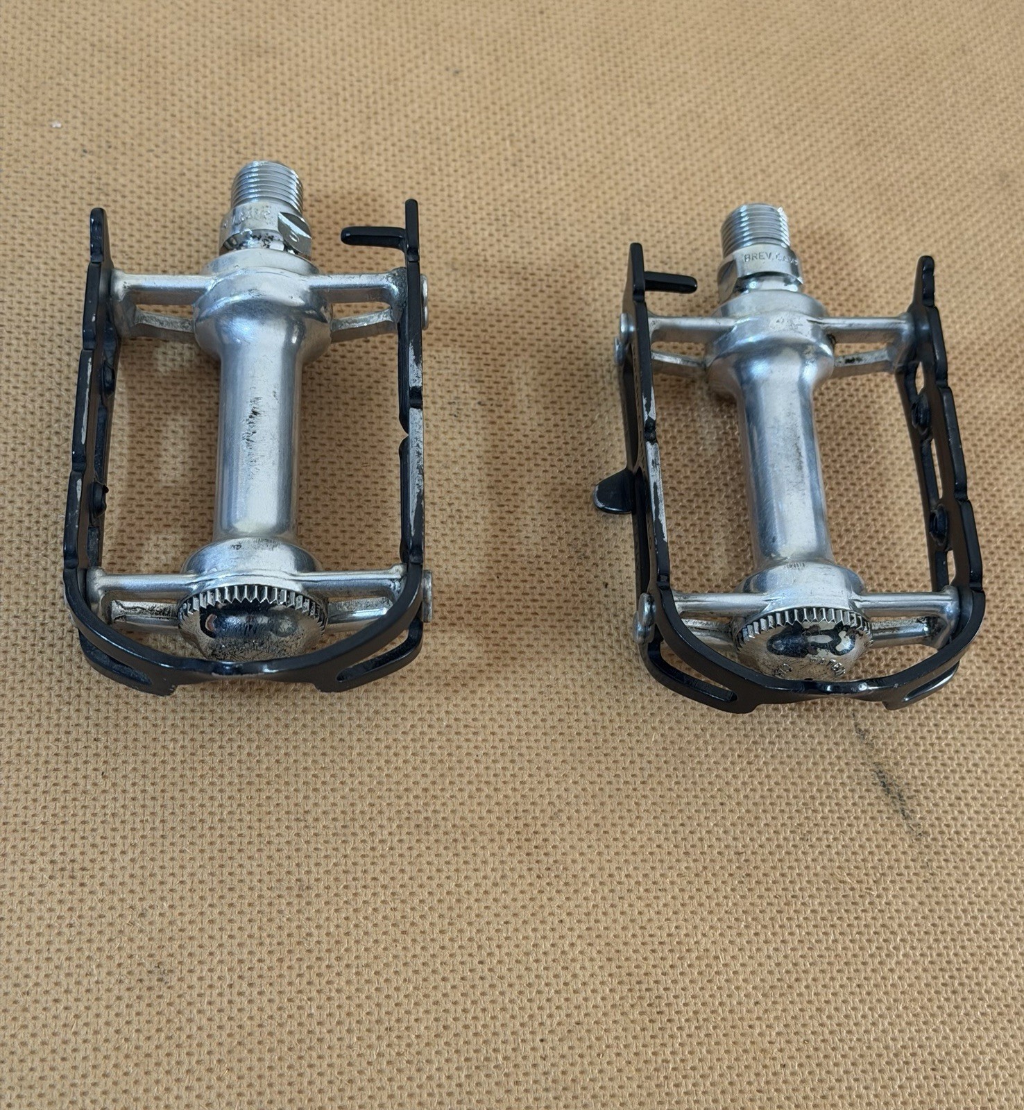 Vintage Campagnolo Superleggeri Pedals 9/16” Made In Italy Record