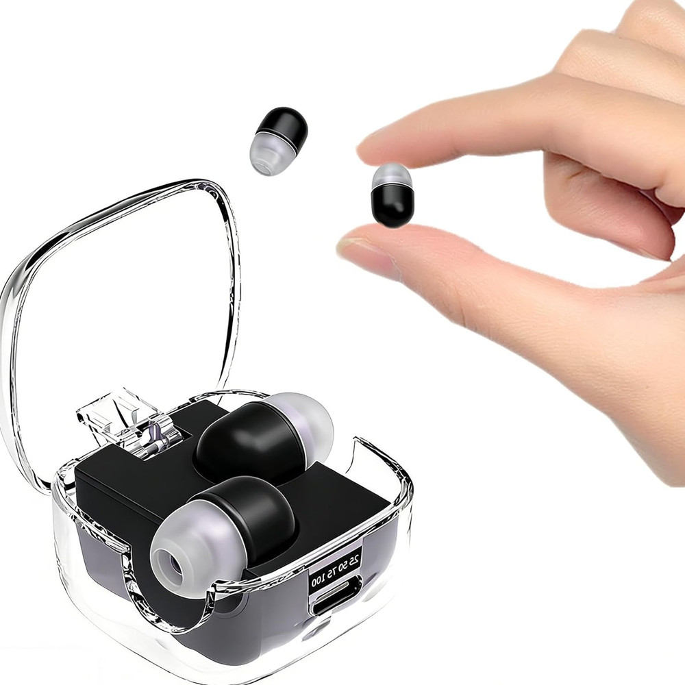 Mini Invisible Small Bluetooth Earbuds Sleeping,Hidden Earbuds,Smallest Earbuds