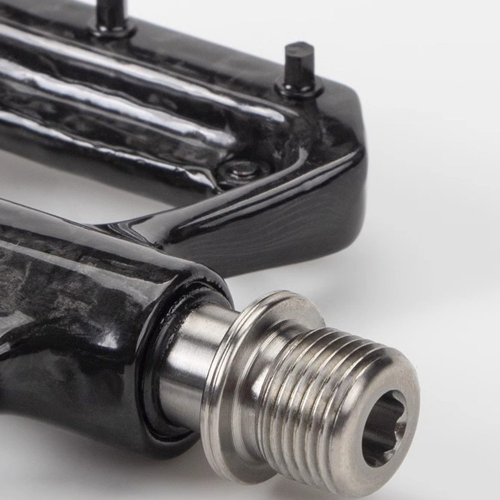 Cycling Biking Carbon Fiber Pedal 3 Bearing Pedal 180g Lightweight Design