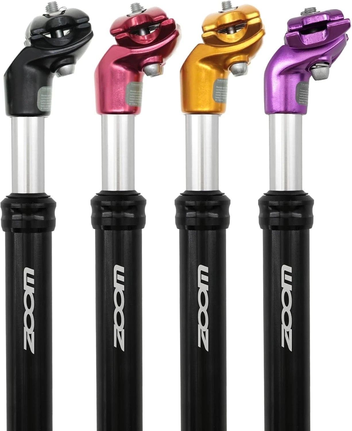 Bike Suspension Seatpost Shock Absorber Damper Post 27.2 30.9 31.6 mm, Lightw…